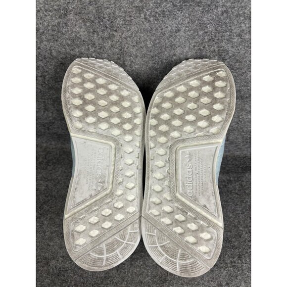 Adidas Originals NMD R1 Shoes Womens Size 7 Light Blue Boost Running Sneakers - Picture 8 of 8
